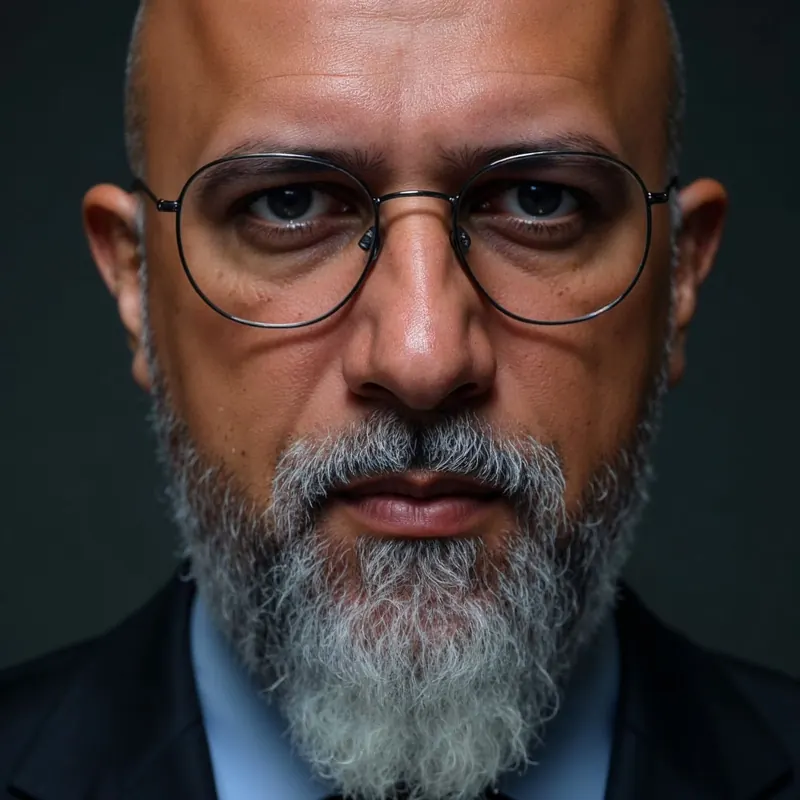 Advogado criminalista Leandro Mantovani em retrato de escritório